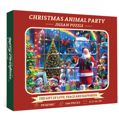 Christmas Magic House Jigsaw Puzzles 1000 Pieces