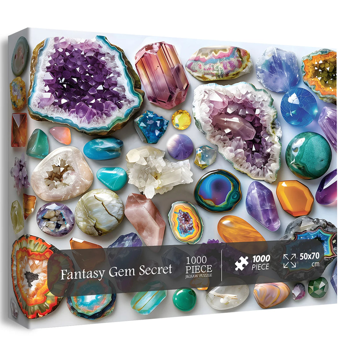 Fantasy gemm secret puzzle 1000 pièces