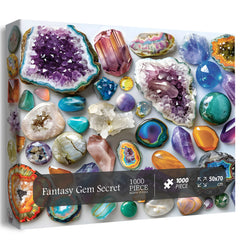 Fantasy gemm secret puzzle 1000 pièces