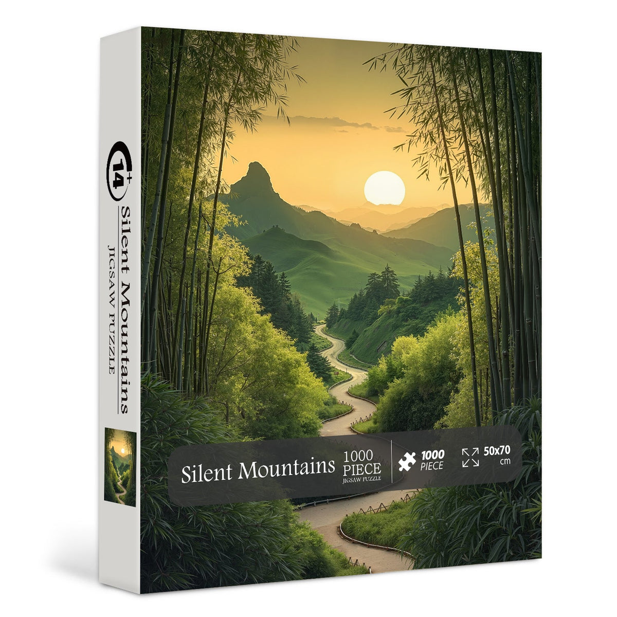 Silent Mountains Jigsaw Puzzle 1000 Pieces