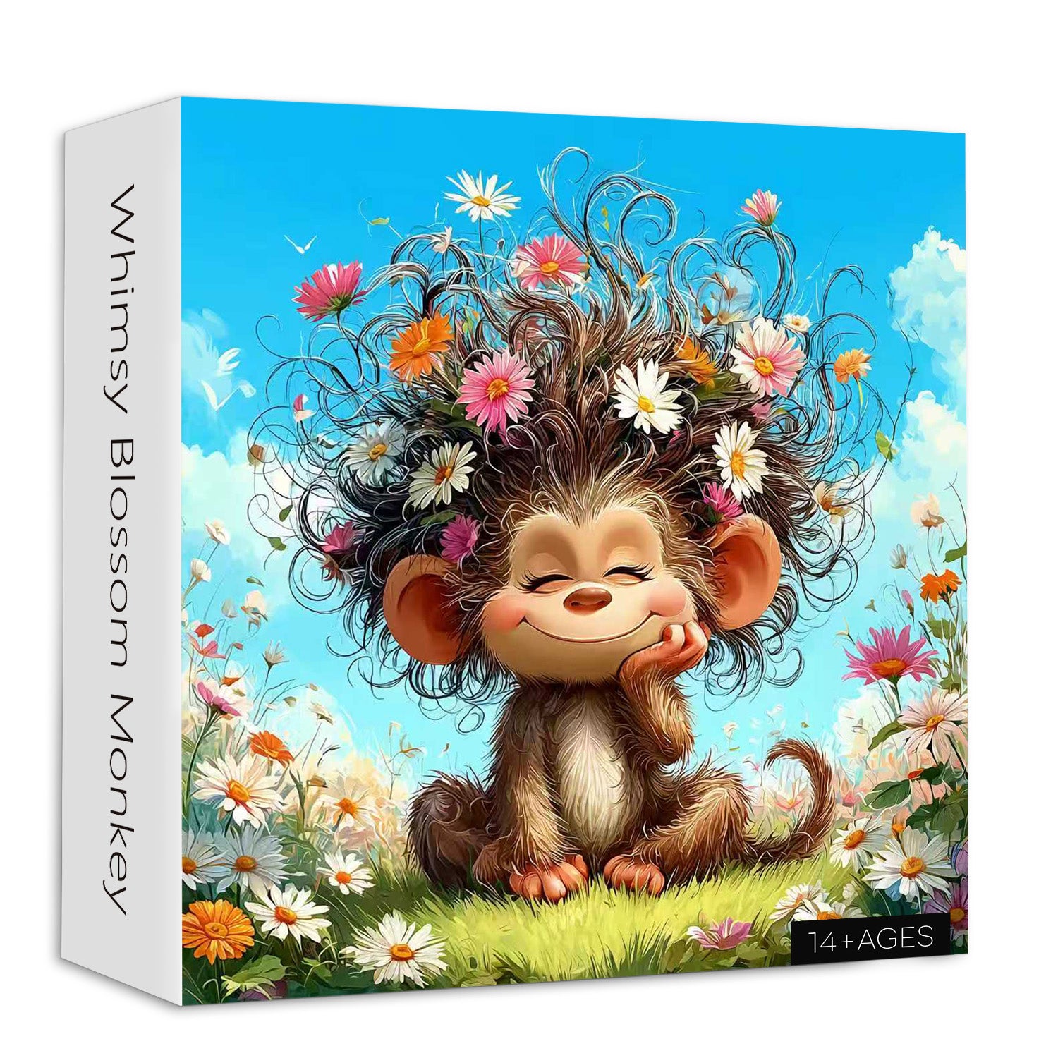Puzzle Whimsy Blossom Monkey 1000 pezzi