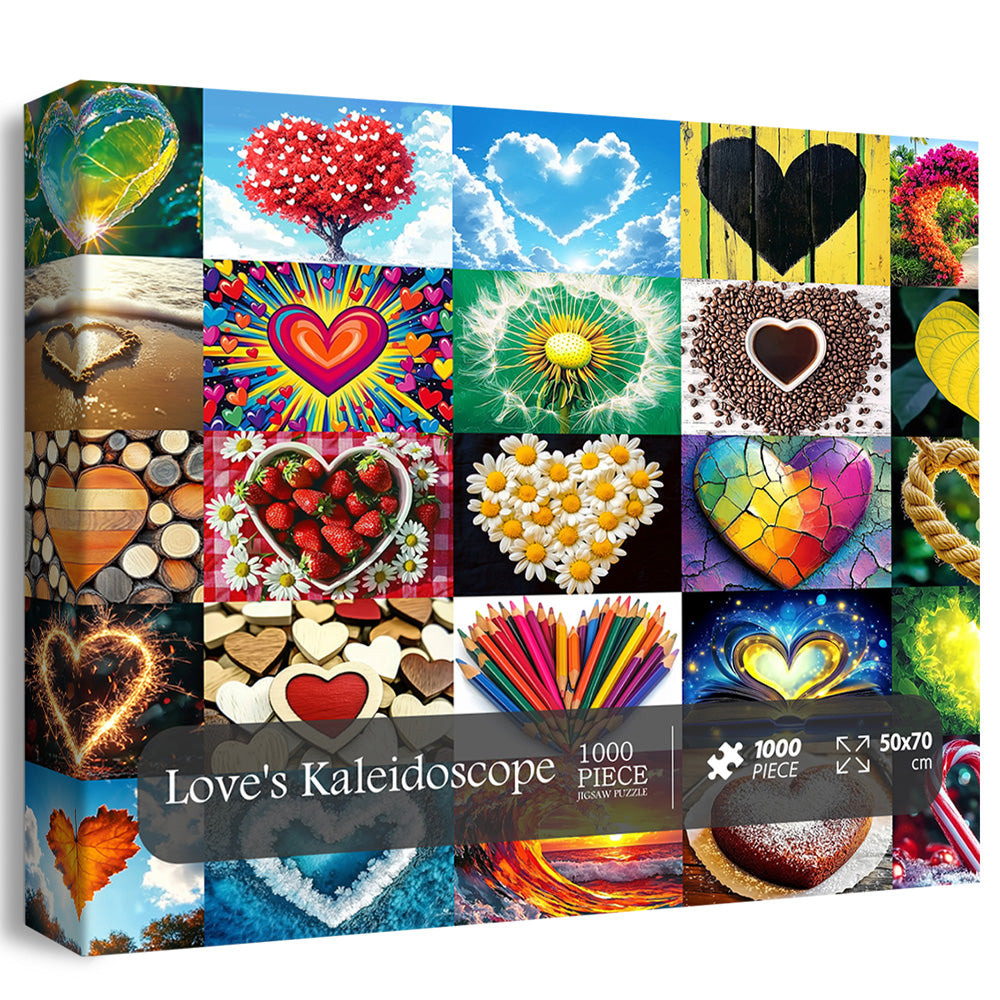 Love's Kaleidoscope Jigsaw Puzzle 1000 Pieces
