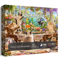 Cozy Cat Moments Jigsaw Puzzle 1000 Pieces