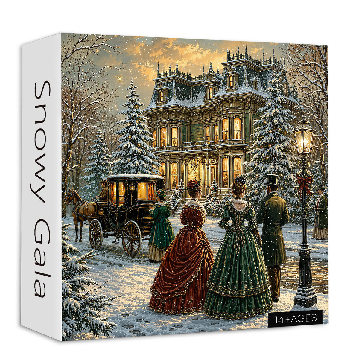 Snowy Gala Jigsaw Puzzle 1000 Pieces