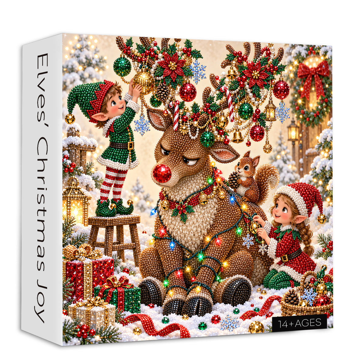 Elves’ Christmas Joy Jigsaw Puzzle 1000 Pieces