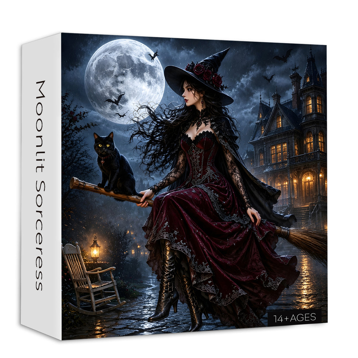 Moonlit Sorceress Jigsaw Puzzle 1000 Pieces