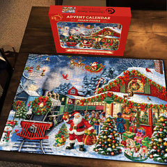 Christmas Station Jigsaw Puzzle 1000 Pieces