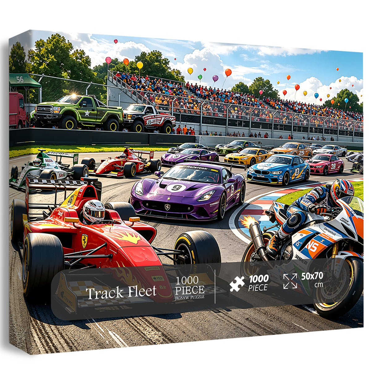 Track Fleet Jigsaw Puzzle 1000 Pieces