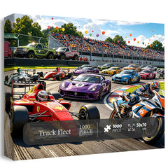 Track Fleet Jigsaw Puzzle 1000 Pieces