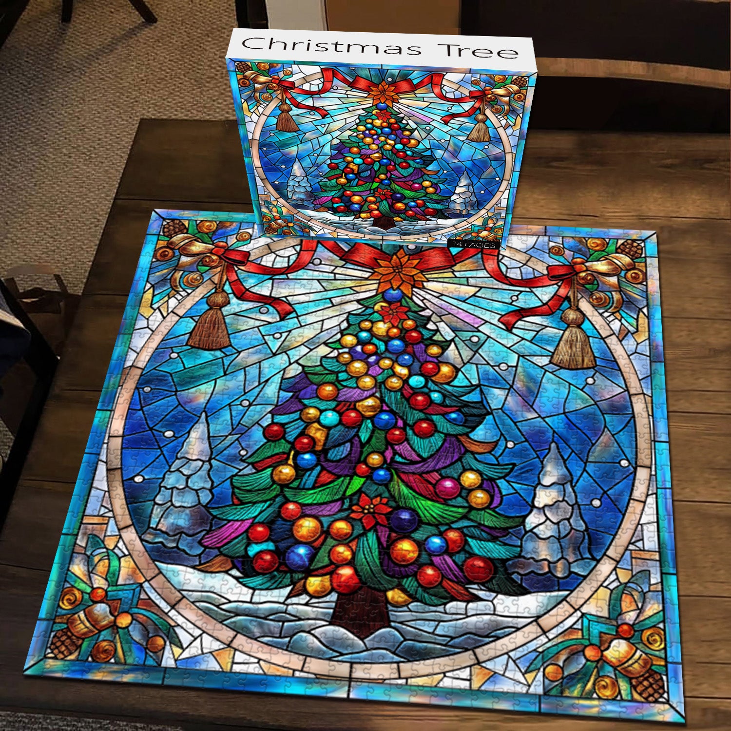 Christmas Tree Jigsaw Puzzles 1000 Pieces