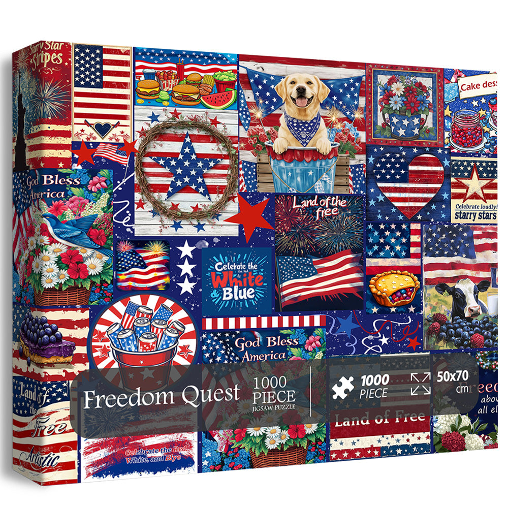 Freedom Quest Puzzle 1000 pièces 1000 pièces