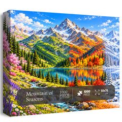 Mountain of Seasons Jigsaw Puzzle 1000 Pieces
