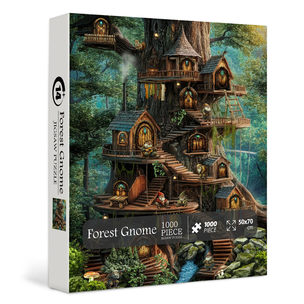 Forest Gnome Jigsaw Puzzles 1000 Pieces