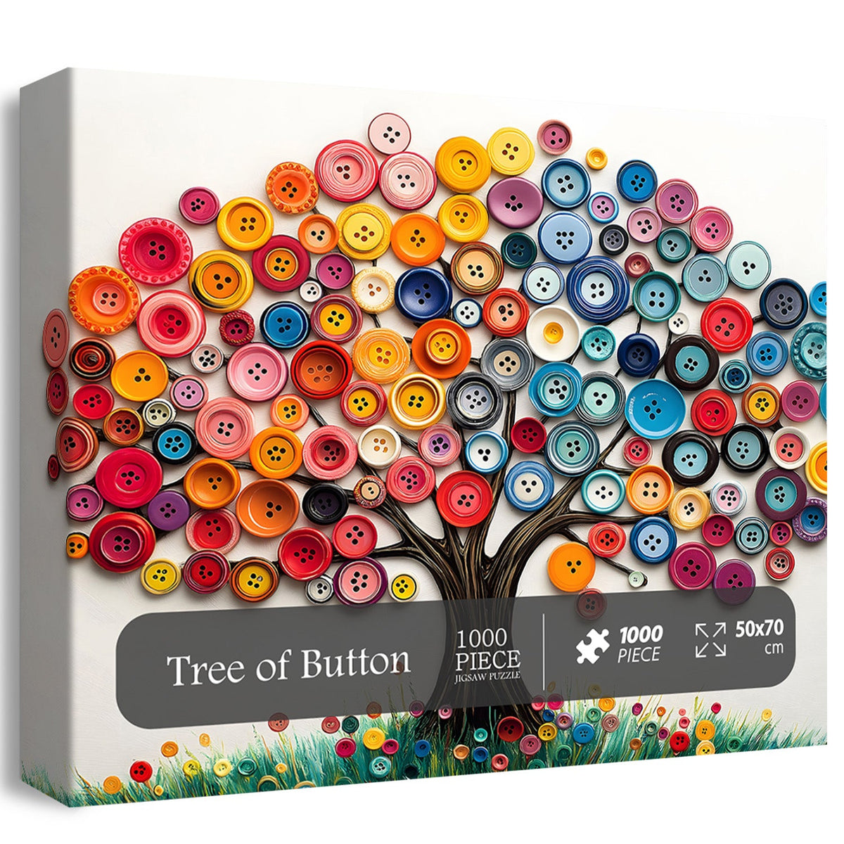 Baum des Knopfpuzzles 1000 Teile