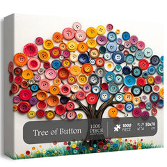Baum des Knopfpuzzles 1000 Teile