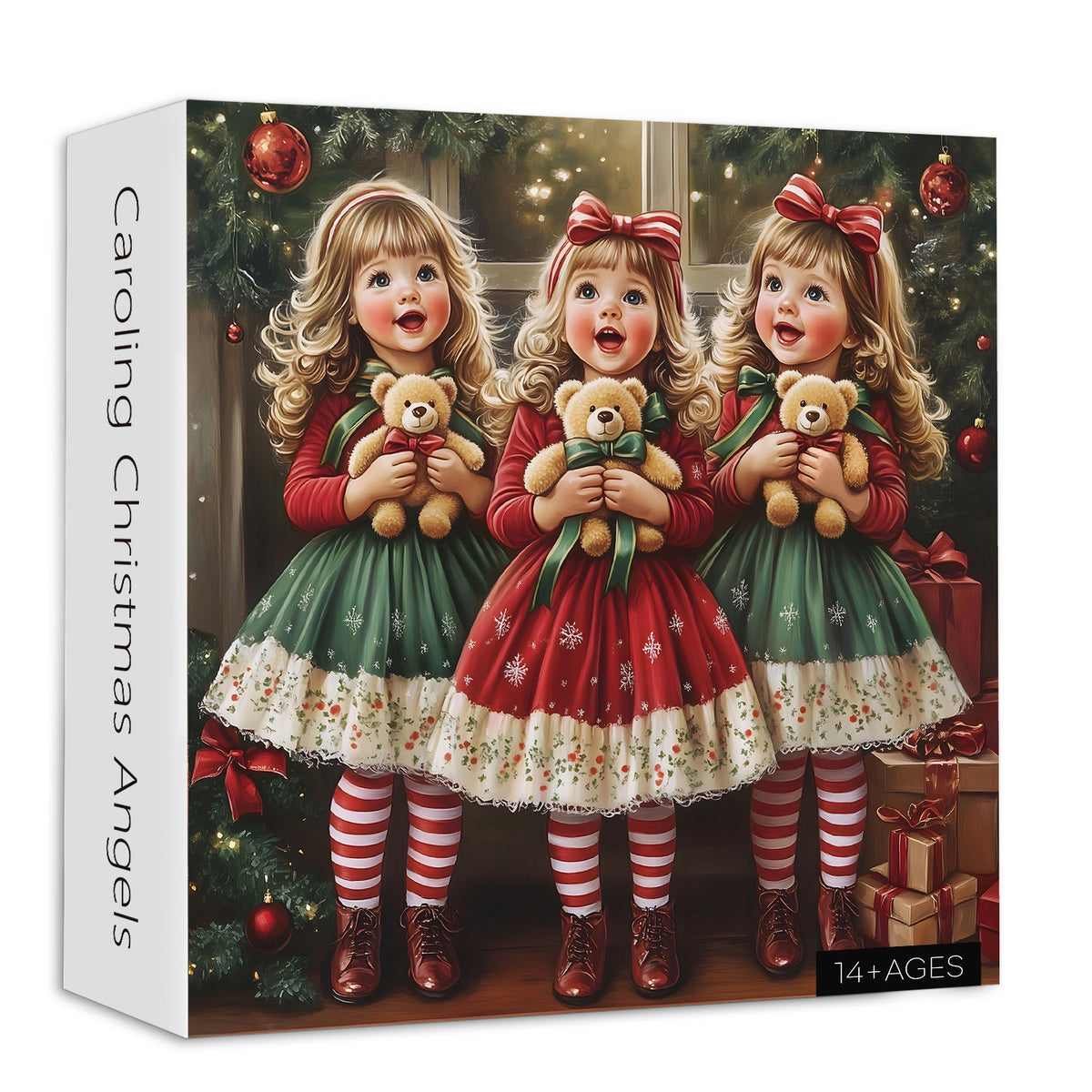 Caroling Christmas Angels Jigsaw Puzzle 1000 Pieces