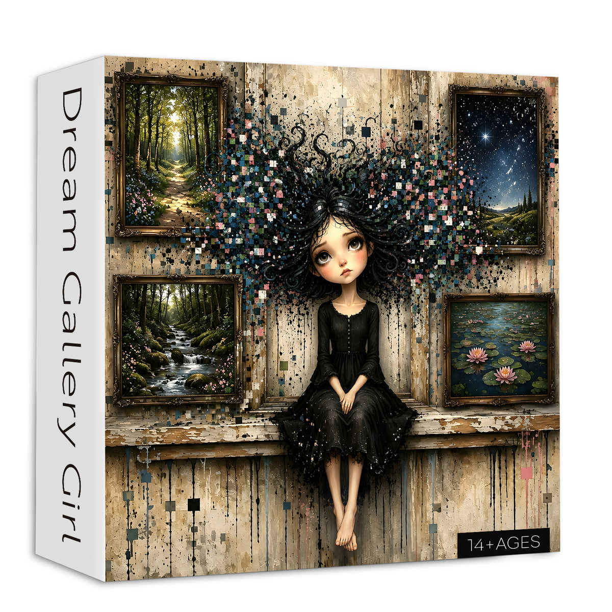 Dream Gallery Girl Jigsaw Puzzle 1000 Pieces