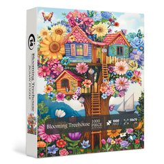 Blooming Treehouse Jigsaw Puzzle 1000 Pieces