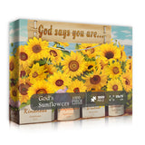 Pickforu® God's Sunflowers Jigsaw Puzzle 1000 Pieces