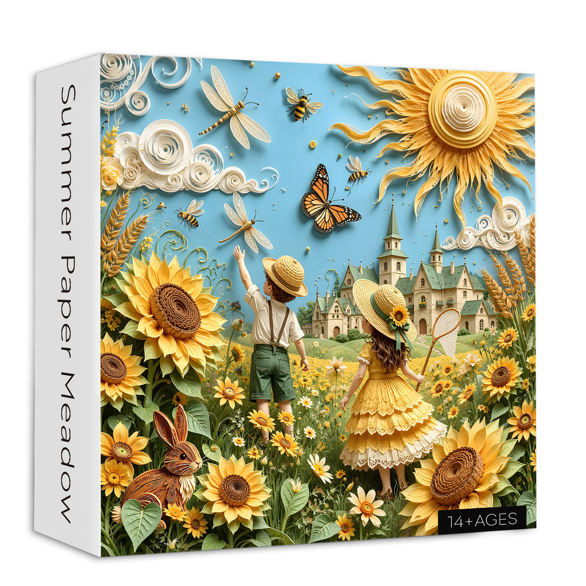 Summer Paper Meadow Jigsaw Puzzle 1000 Pieces