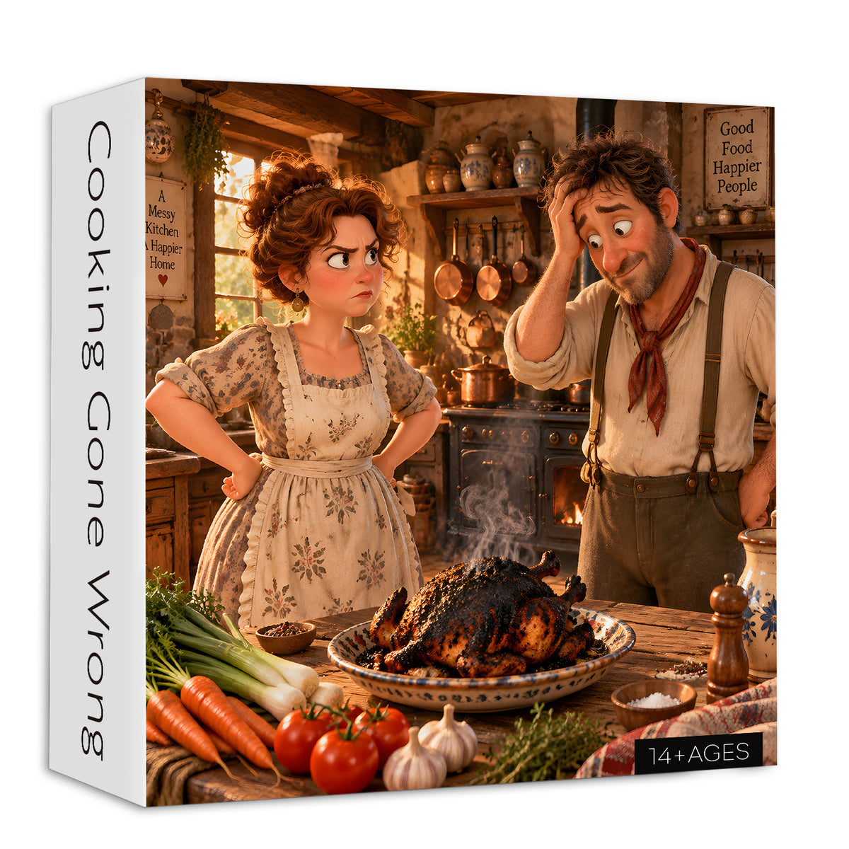 Cooking Gone Wrong Jigsaw Puzzle 1000 Pieces