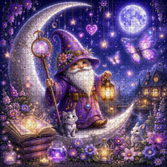 Starry Gnome Dream Jigsaw Puzzle 1000 Pieces