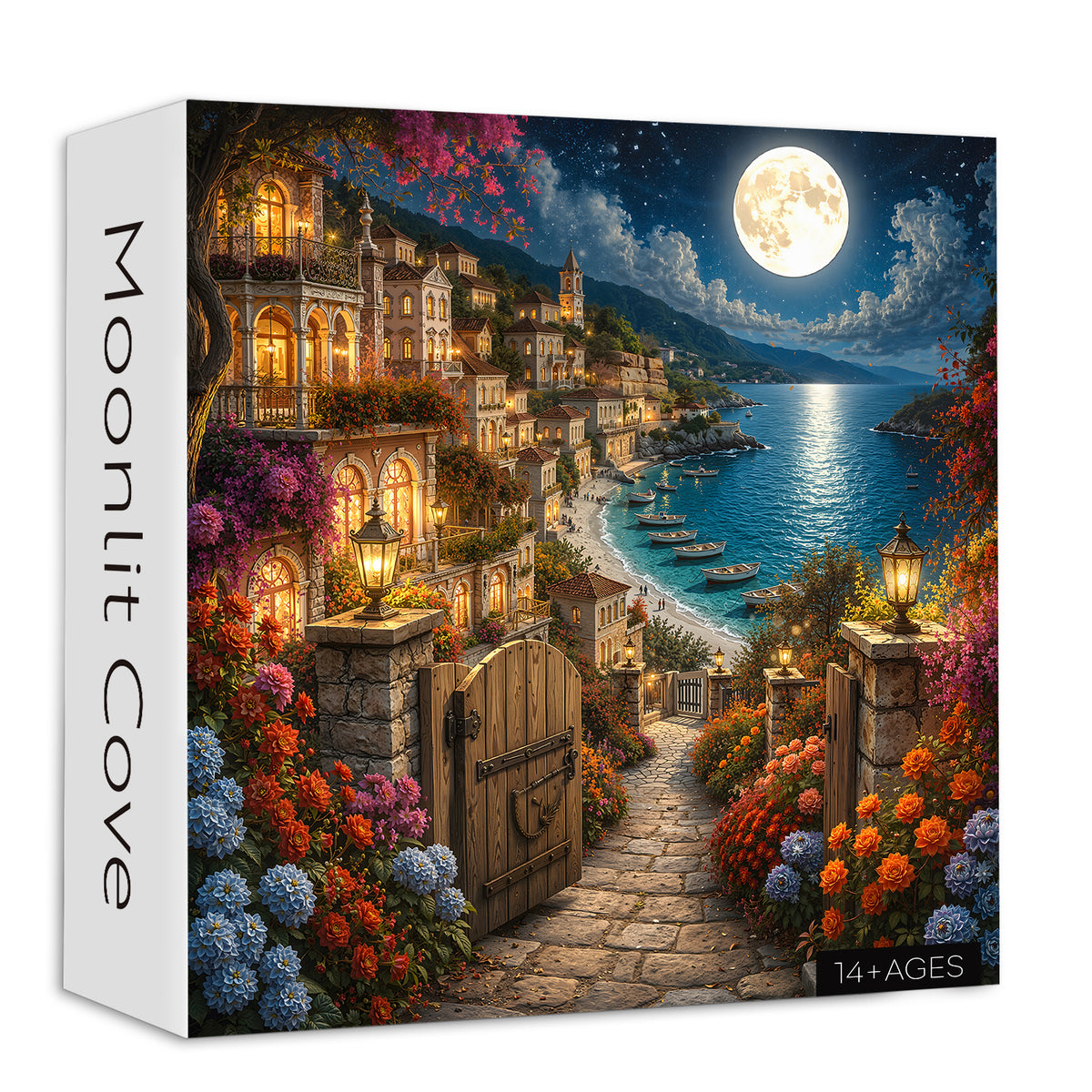 Moonlit Cove Jigsaw Puzzle 1000 Pieces