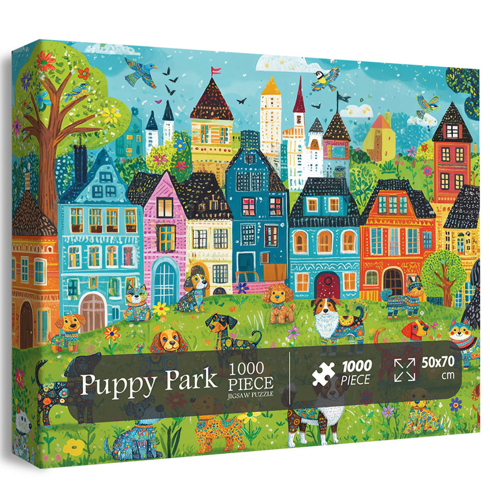 Puppy Park Jigsaw Puzzles 1000 Pieces