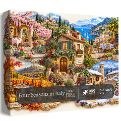 Four Seasons in Italy Jigsaw Puzzle 1000 Pieces