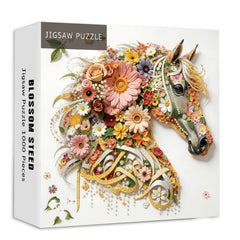 Puzzle Corcel Floreciente 1000 Piezas