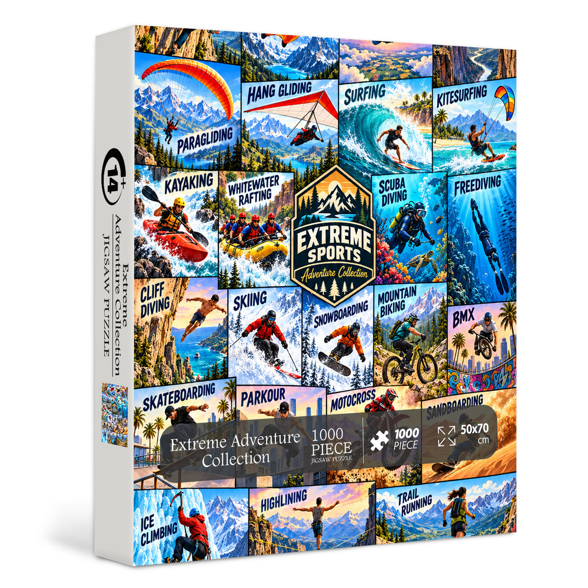 Extreme Adventure Collection Jigsaw Puzzle 1000 Pieces