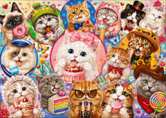 Sweets Kitten Collage Jigsaw Puzzle 1000 Pieces