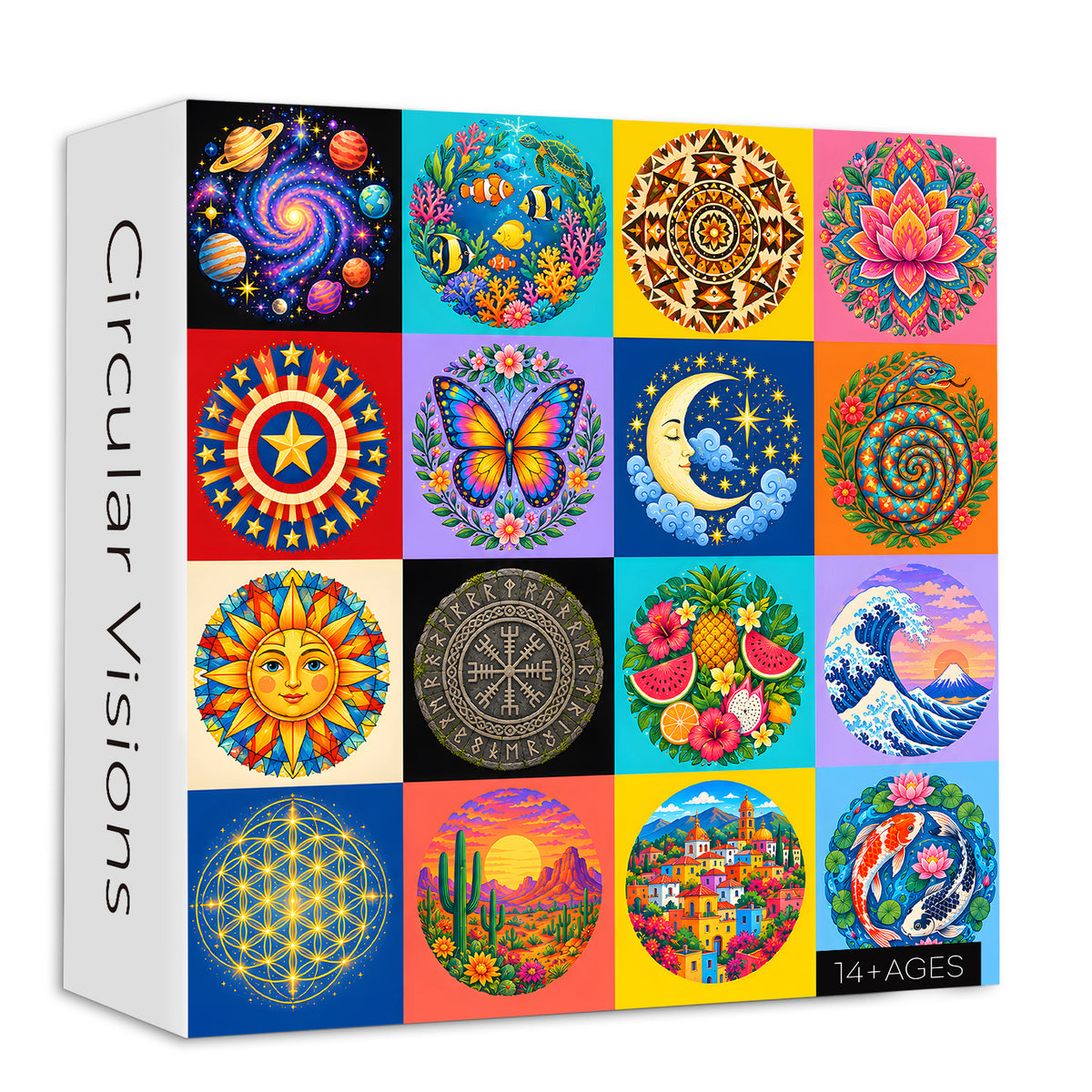 Circular Visions Jigsaw Puzzle 1000 Pieces