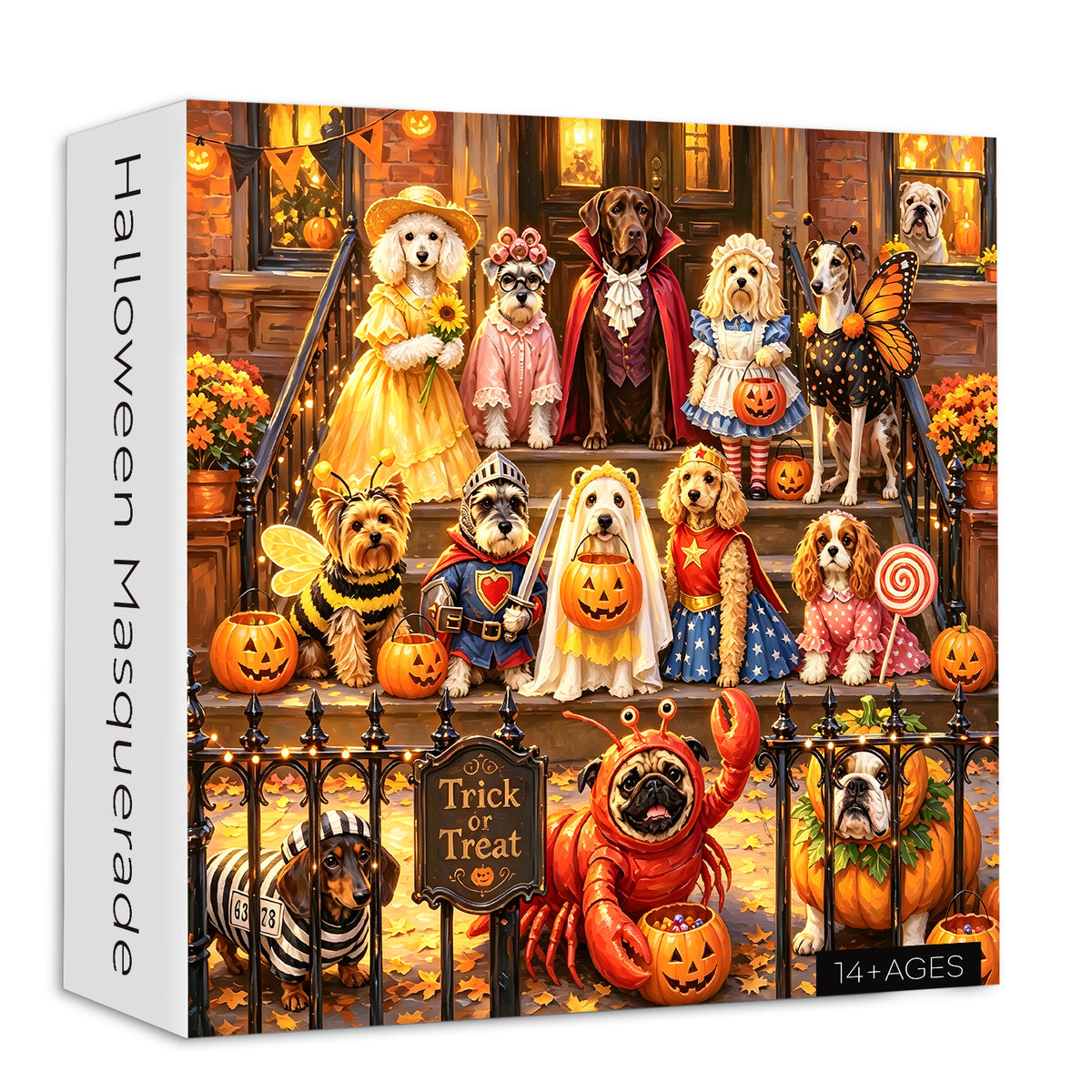 Halloween Masquerade Jigsaw Puzzle 1000 Pieces