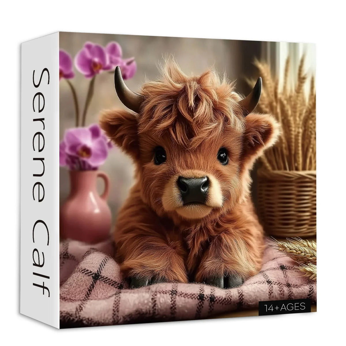Serene Calf Jigsaw Puzzles 1000 Pieces