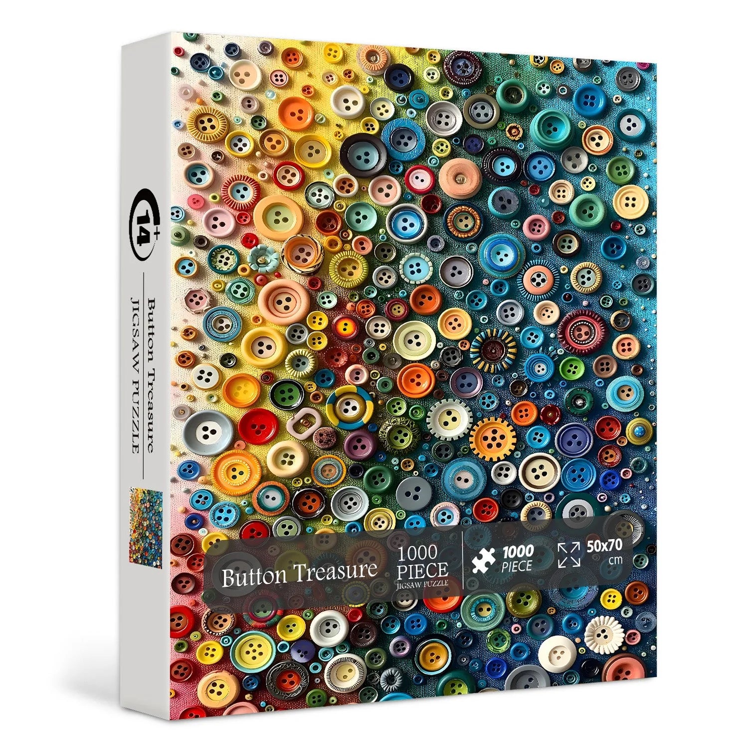 Button Treasure Puzzle Puzzle 1000 pièces