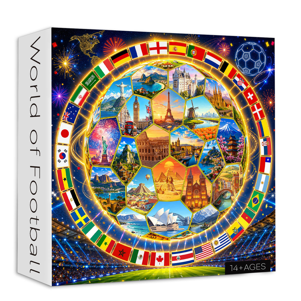World of Football Jigsaw Puzzle 1000 Pieces