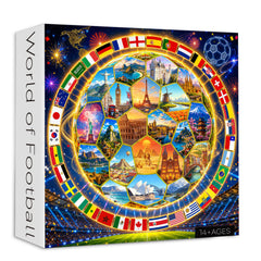 World of Football Jigsaw Puzzle 1000 Pieces