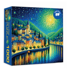 Puzzle starry villaggio puzzle 1000 pezzi