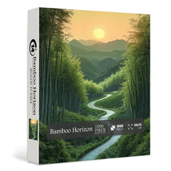 Bamboo Horizon Jigsaw Puzzle 1000 Pieces