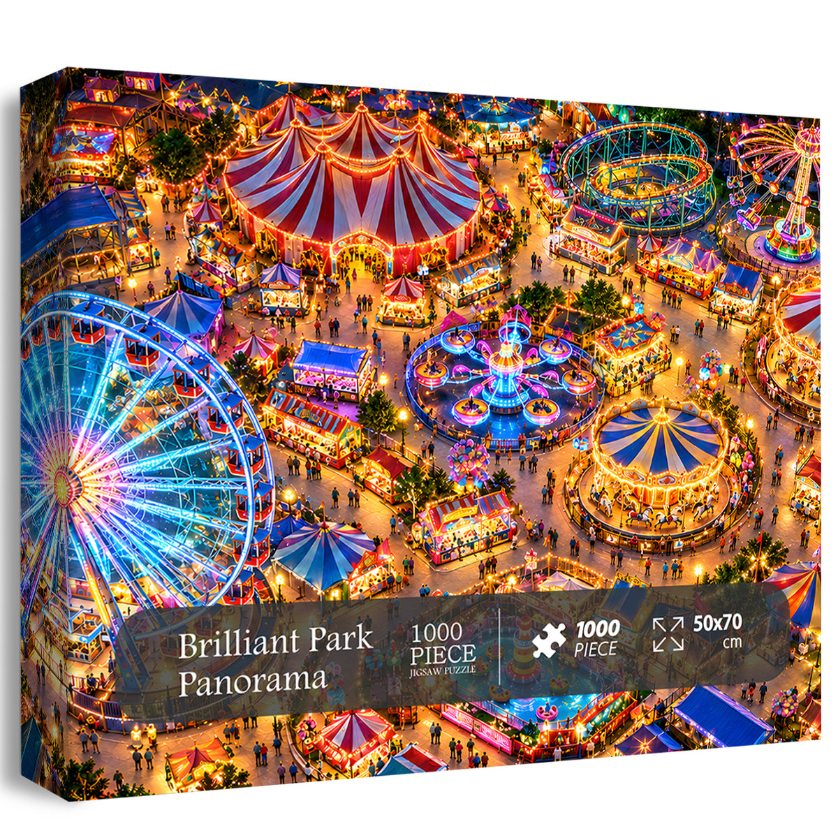 Puzzle Brilliant Park Panorama 1000 pièces