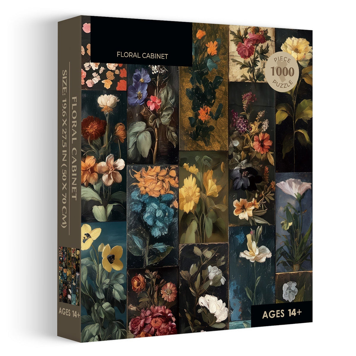 Floral Cabinet Jigsaw Puzzle 1000 Pieces