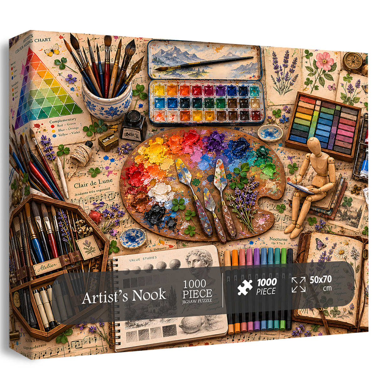 Artist’s Nook Jigsaw Puzzle 1000 Pieces