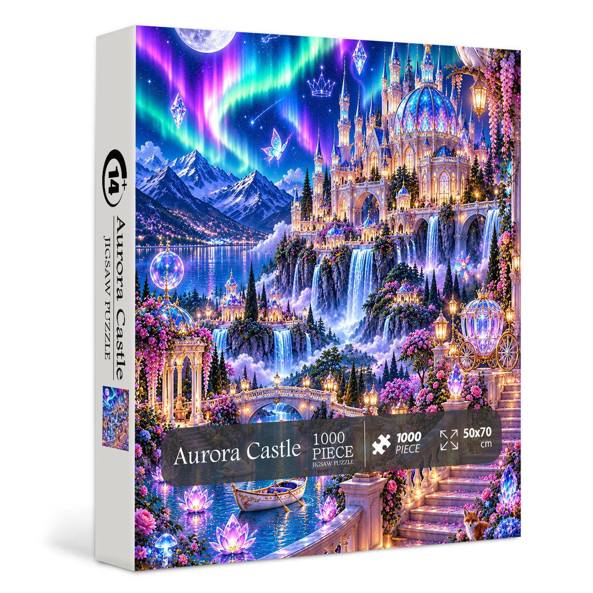 Aurora Castle Jigsaw Puzzle 1000 Pieces