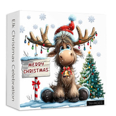 Célébration de Noël Elk Puzzles 1000 pièces