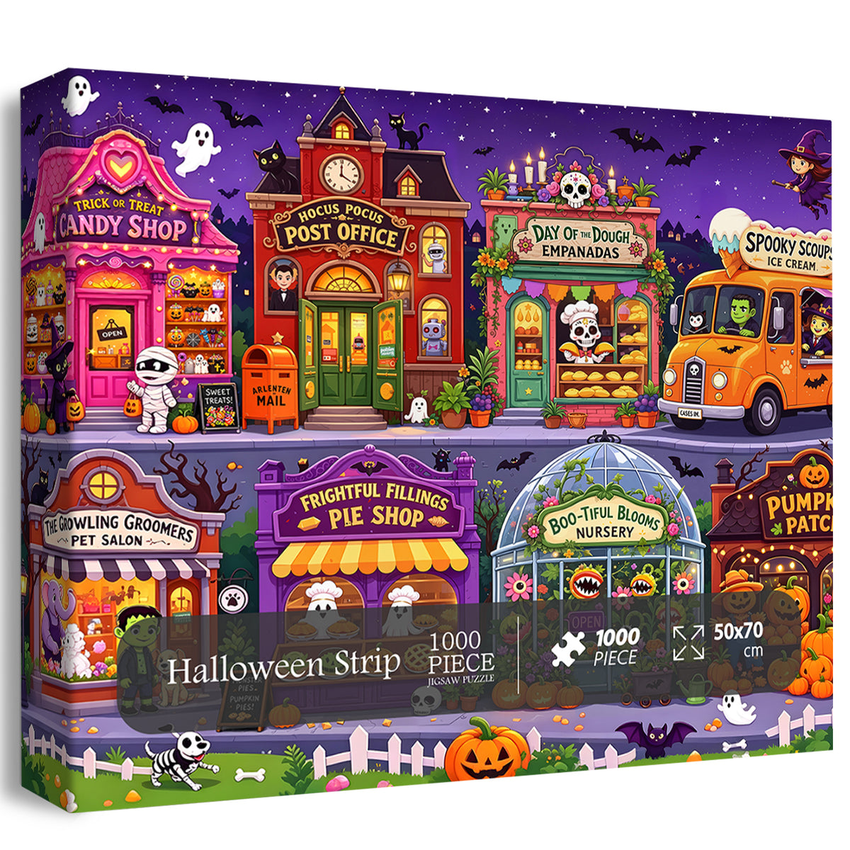 Halloween Strip Jigsaw Puzzle 1000 Pieces