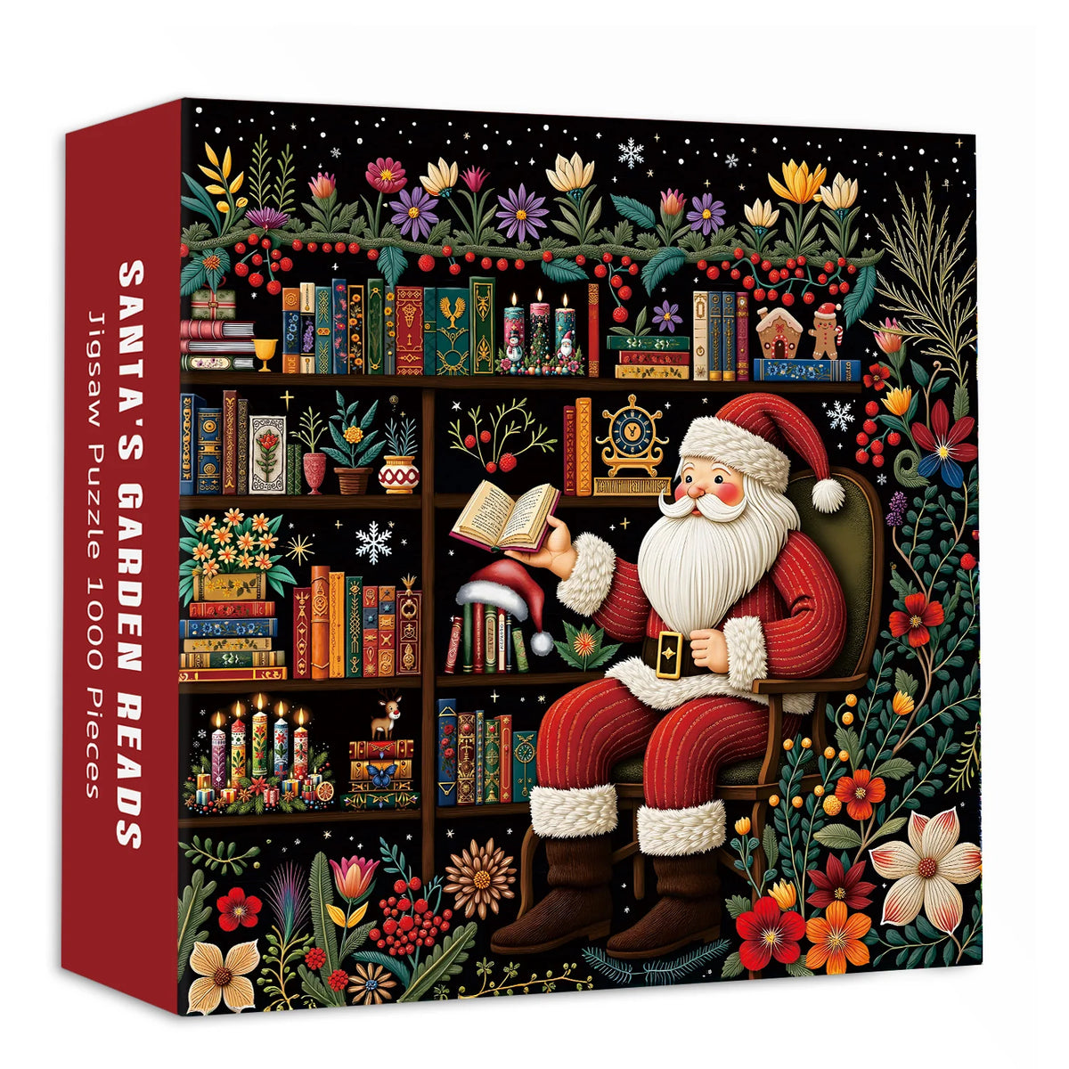 Il giardino di Babbo Natale legge puzzle puzzle 1000 pezzi