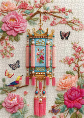 Puzzle con lanterna ricamata, 1000 pezzi