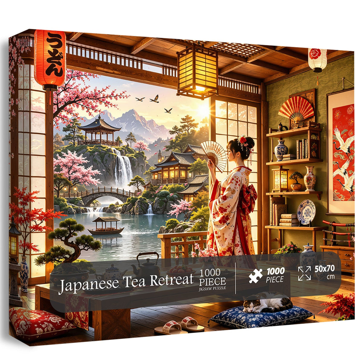 Japanese Tea Retreat Jigsaw Puzzle 1000 Pieces