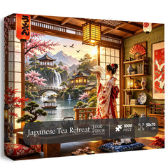 Japanese Tea Retreat Jigsaw Puzzle 1000 Pieces